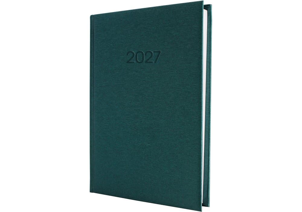 Щоден. А5 "Economix" дат2027 Текстиль зелений №E21634-04 — фото 3