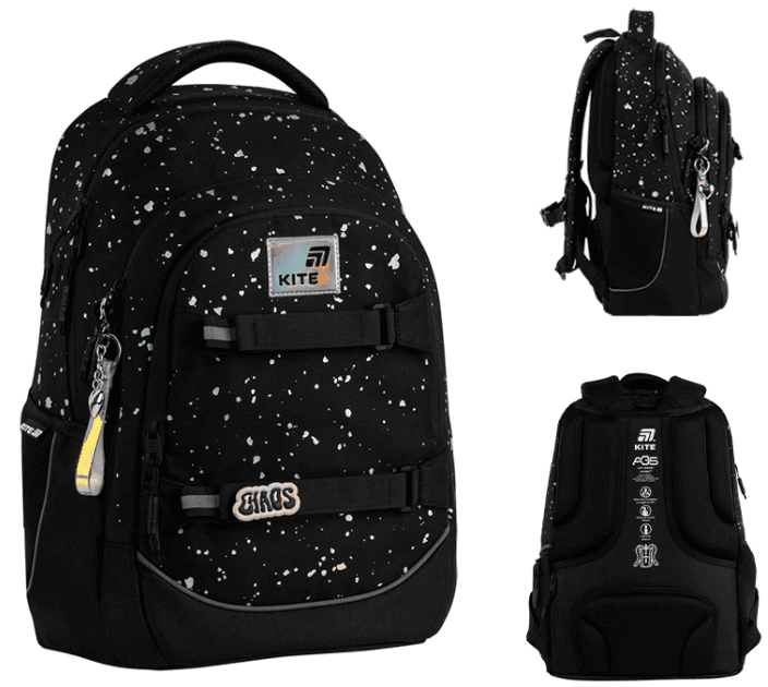 Рюкзак "Kite" Education teens Holografic 2від.,3карм. №K26-727M-1 — купити | Канцелярський Сад