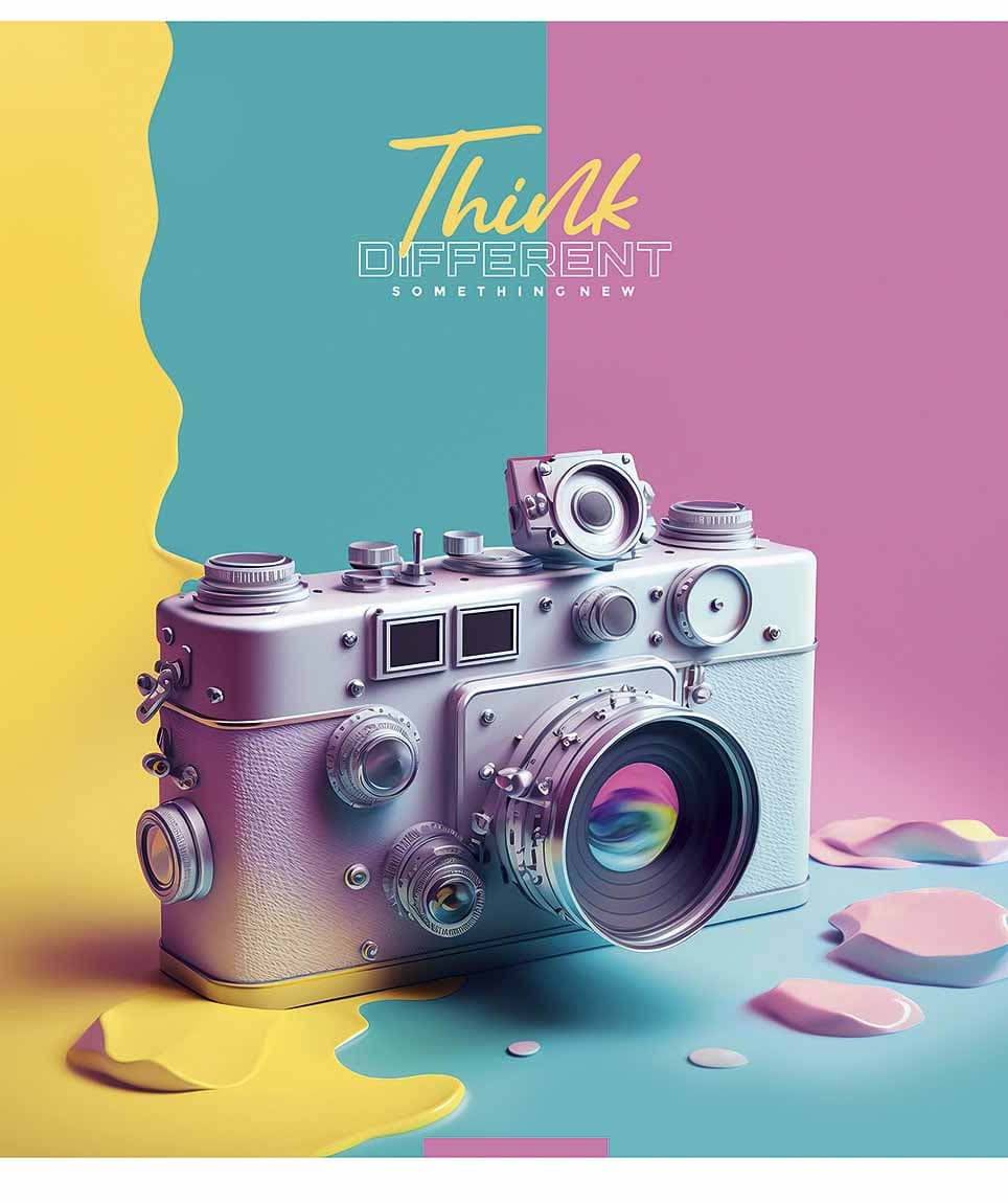 Зошит 96арк. лін. Star "Think different" (дівч.) УФ-лак №096-3395L — фото 5