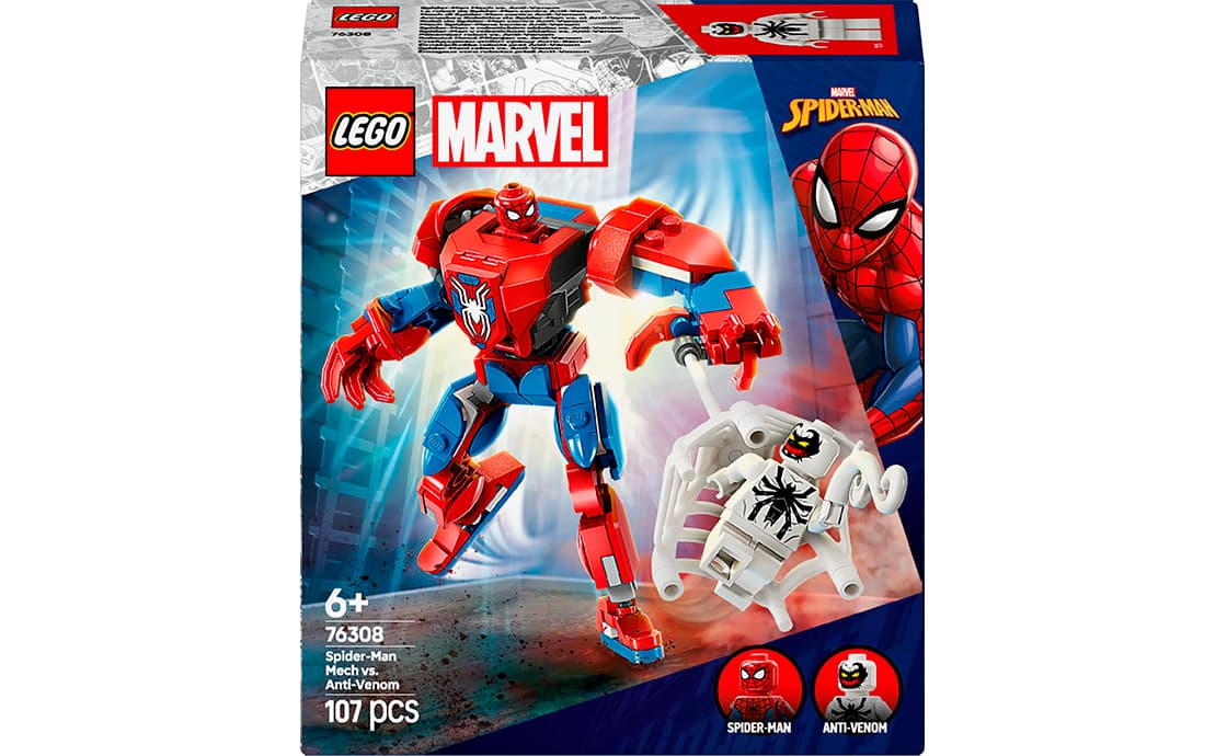 Конструктор "LEGO" Marvel Робот Людини Павука проти Ан.. V29 №76308 — купити | Канцелярський Сад