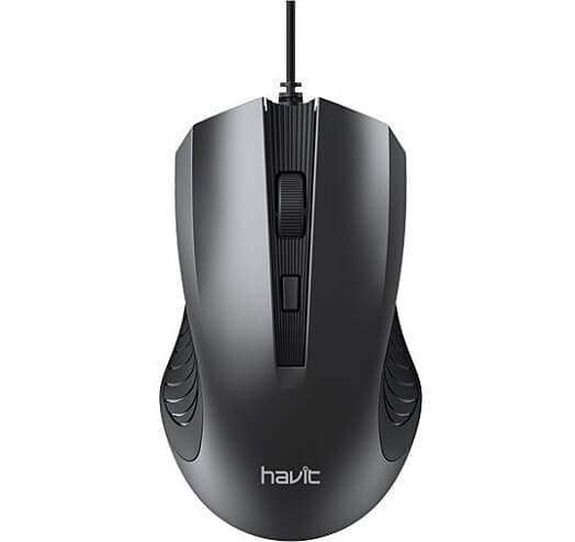 Мишка Havit HV-MS752 USB black — фото товару | Канцелярський Сад