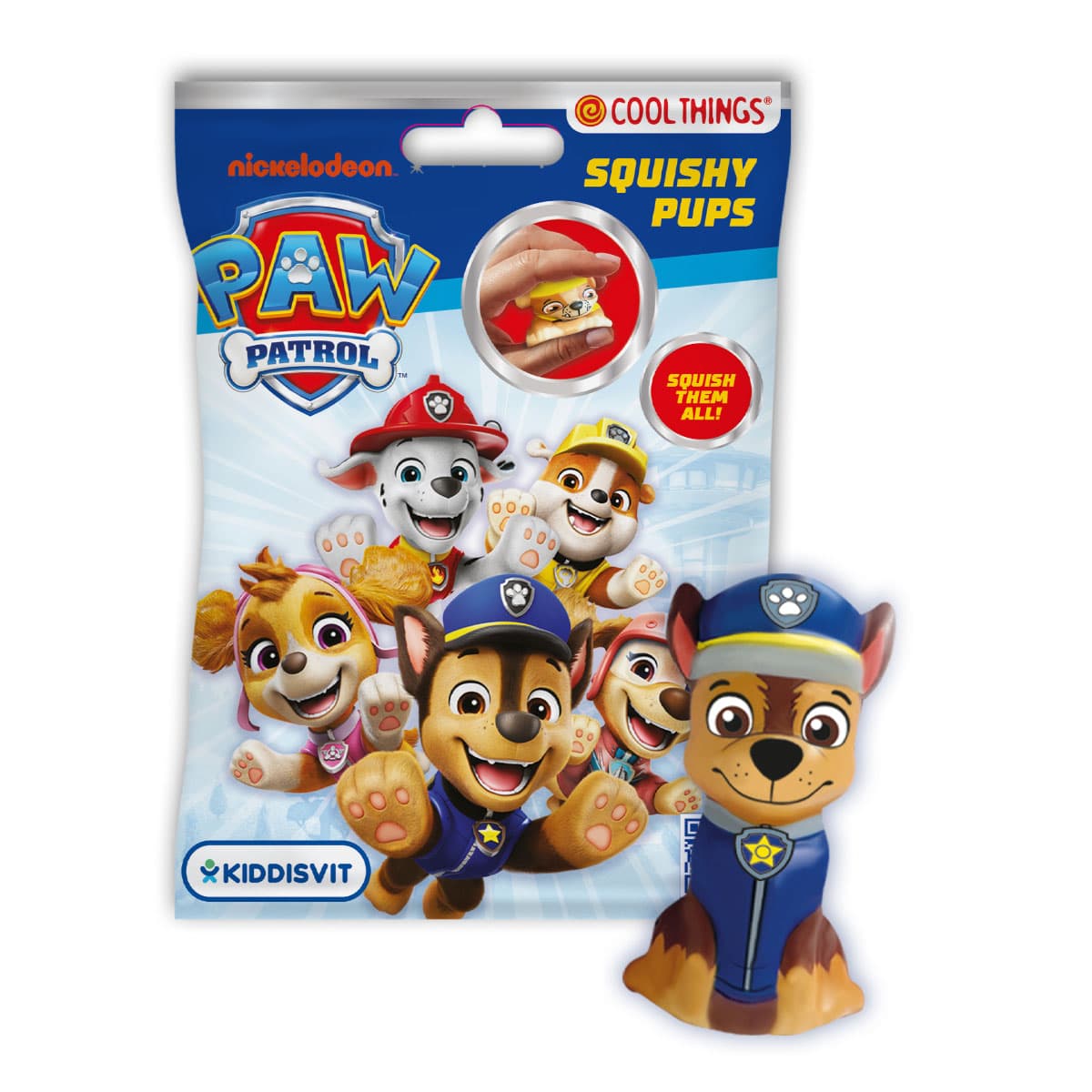 Іграшка-сквіш "Cool Things –серії "Paw Patrol" – ДРУЖНЯ КОМАНДА №PP067/Кідді Світ — купити | Канцелярський Сад