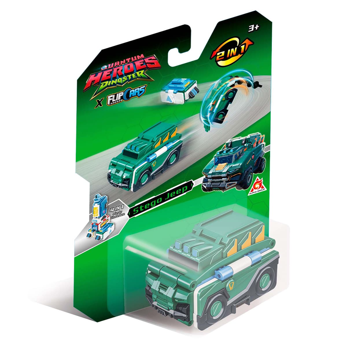 Машина-трансформер "DINOSTER" 2в1 №EU636310R/КіддіСвіт — фото 4