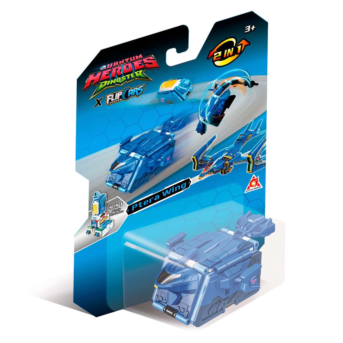 Машина-трансформер "DINOSTER" 2в1 №EU636310R/КіддіСвіт — фото 6