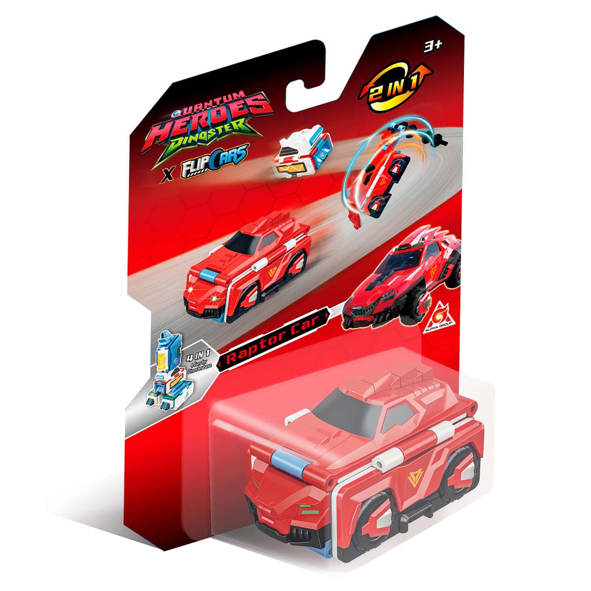 Машина-трансформер "DINOSTER" 2в1 №EU636310R/КіддіСвіт — фото 8