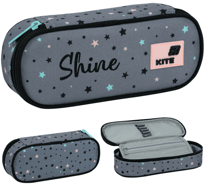 Пенал "Kite" Shine 1від. №K26-599-11 — купити | Канцелярський Сад