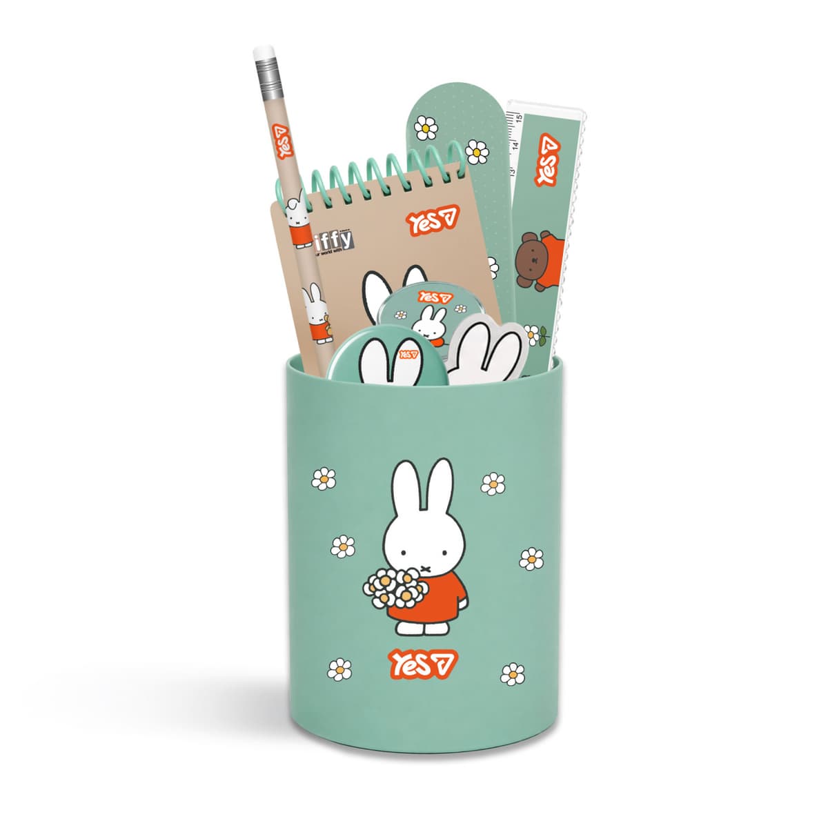 Набір канцтоварів 8 предм. "Yes" Miffy №450275 — купити | Канцелярський Сад