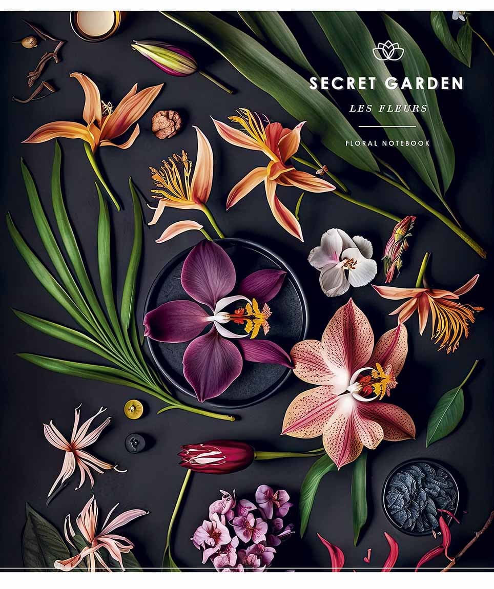 Зошит 96арк. лін. Школярик "Secret garden" ВД-лак №096-3426L — купити | Канцелярський Сад