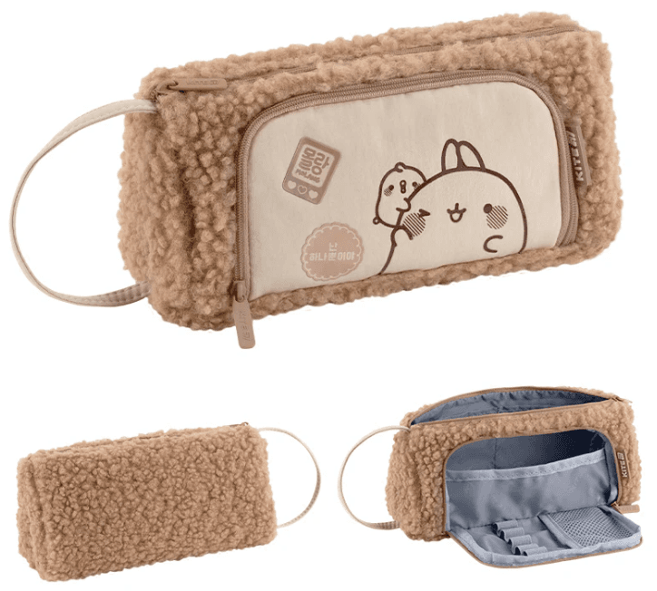 Пенал "Kite" Molang 1від.,м'який №ML26-2700 — купити | Канцелярський Сад