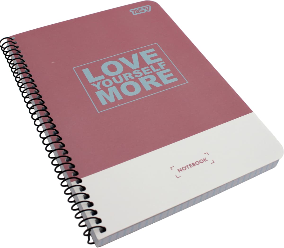Блокнот пруж. А5 80арк. кліт. карт. обкл. ВД-лак Love More №152430/Yes — фото 4