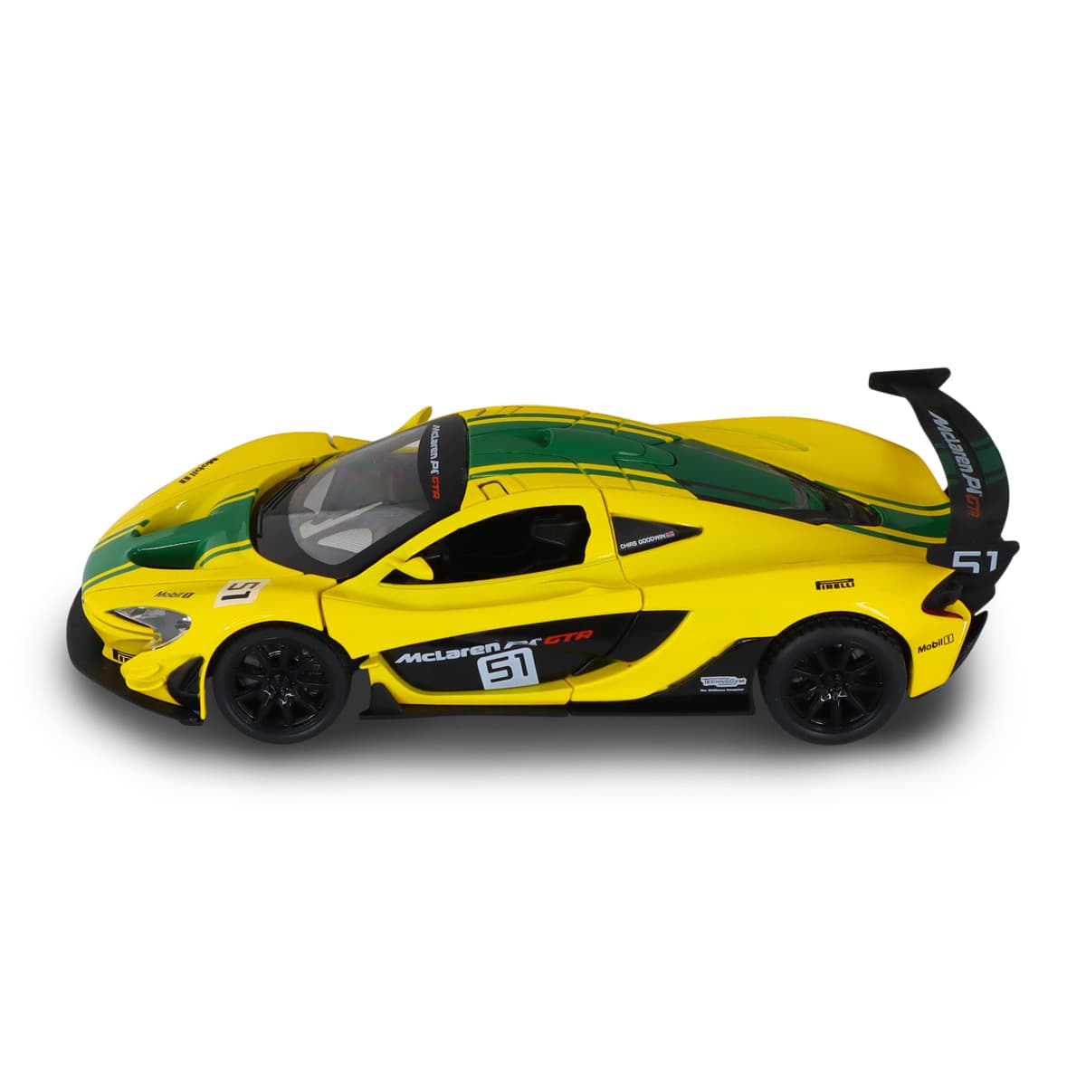 Автомодель "Technodriver" Mclaren P1 (1:24) жовтий №250943MLP1YW/КіддіСвіт — фото 3