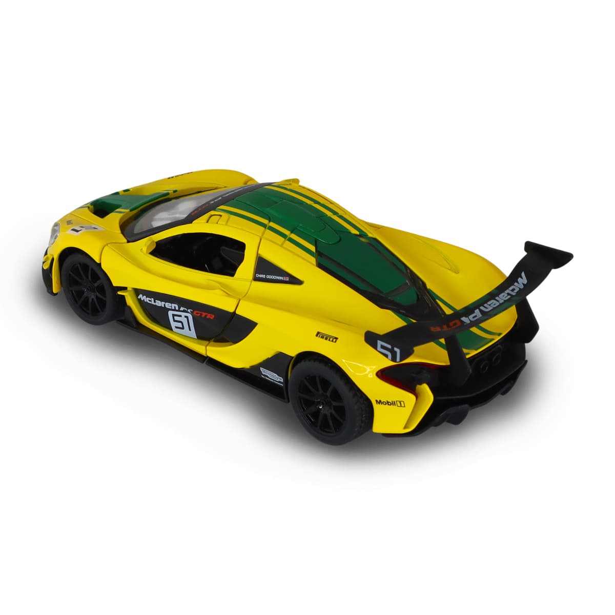 Автомодель "Technodriver" Mclaren P1 (1:24) жовтий №250943MLP1YW/КіддіСвіт — фото 4