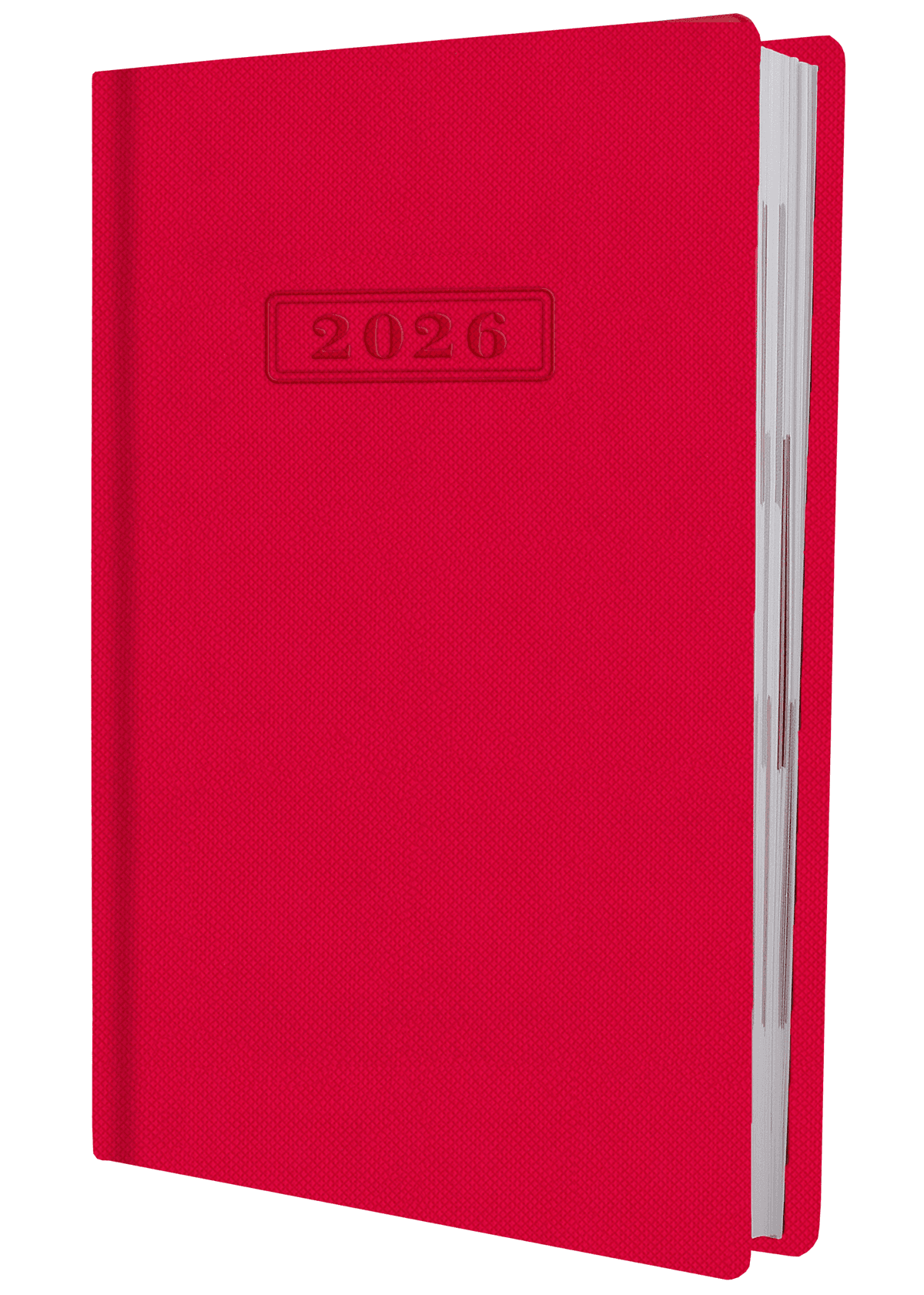 Щоден. А5 "Optima" дат2027 Square червоний №O25204-03 — купити | Канцелярський Сад