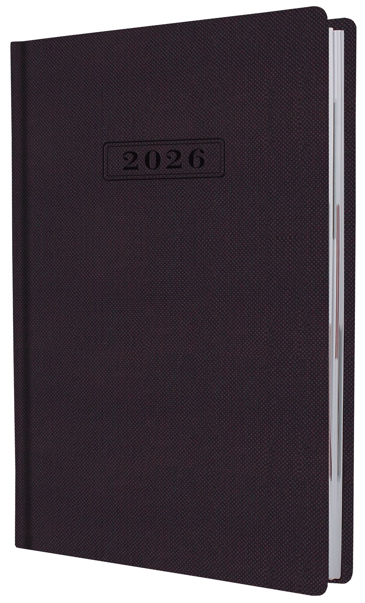 Щоден. А5 "Optima" дат2027 Square темно-коричневий №O25204-43 — купити | Канцелярський Сад