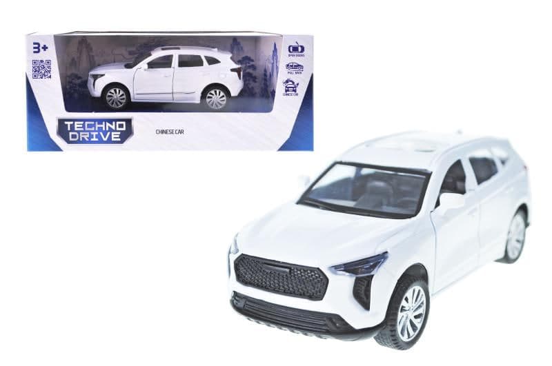 Автомодель "Chinese Car" білий №FY43118-2/КіддіСвіт — купити | Канцелярський Сад