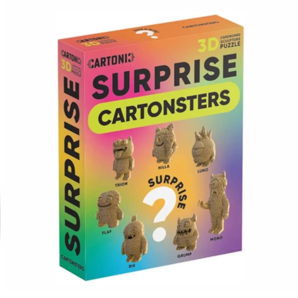 Пазли 3D "Cartonic" SURPRISE СARTONSTERS — купити | Канцелярський Сад