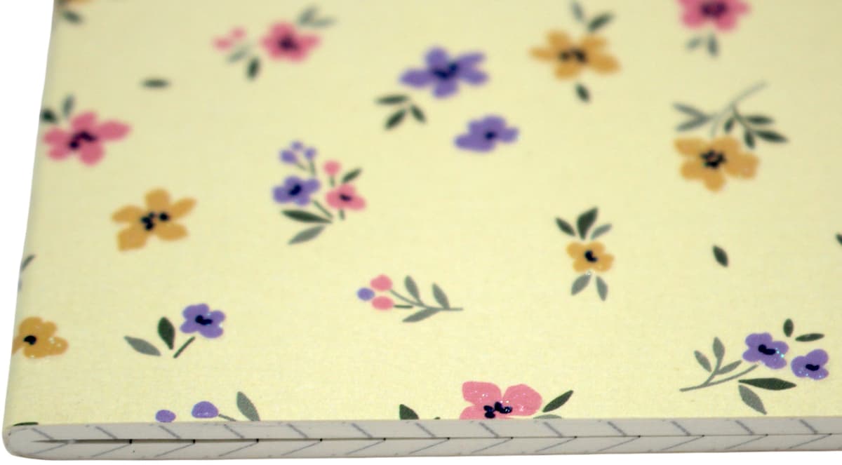 Блокнот А5 32арк. кліт. тв. обкл. "Pastel Blossom" жовтий №BM.24822105.3/Buromax — фото 9