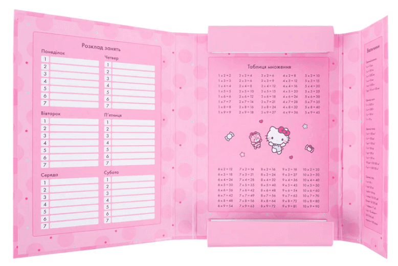 Папка для зош. В5 "Kite" №HK26-210-1 Hello Kitty на рез. картон — фото 7