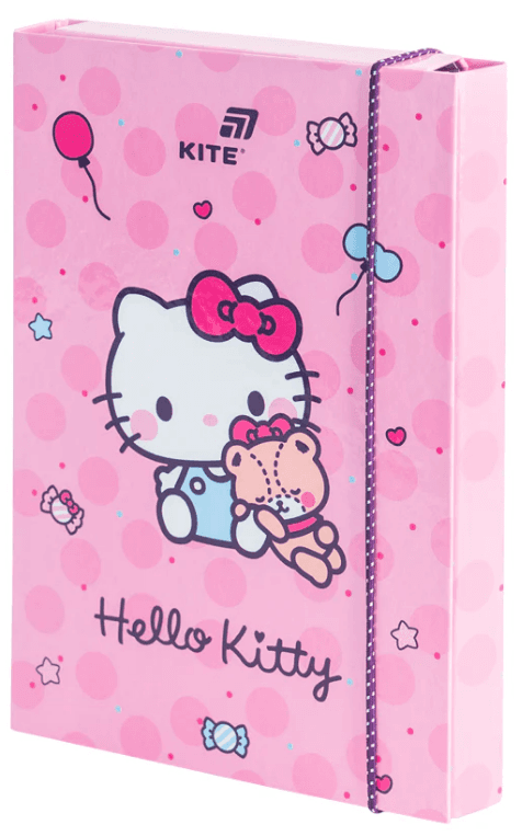 Папка для зош. В5 "Kite" №HK26-210-1 Hello Kitty на рез. картон — купити | Канцелярський Сад