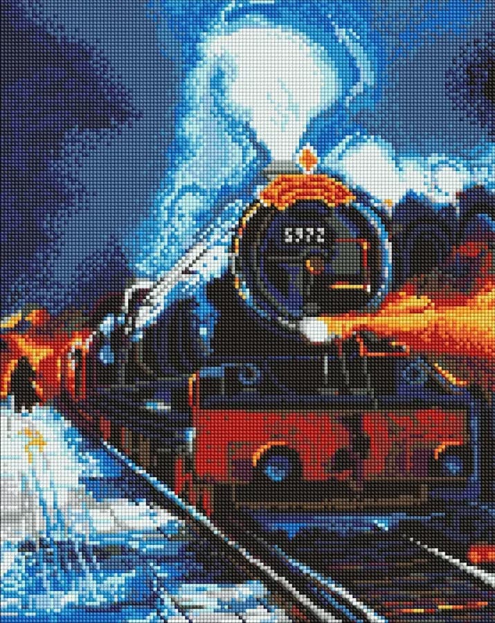 Набір з алмазною мозаїкою WB "Harry Potter: Дорога до магії" 40х50см №AMO20336/Ідейка — купити | Канцелярський Сад
