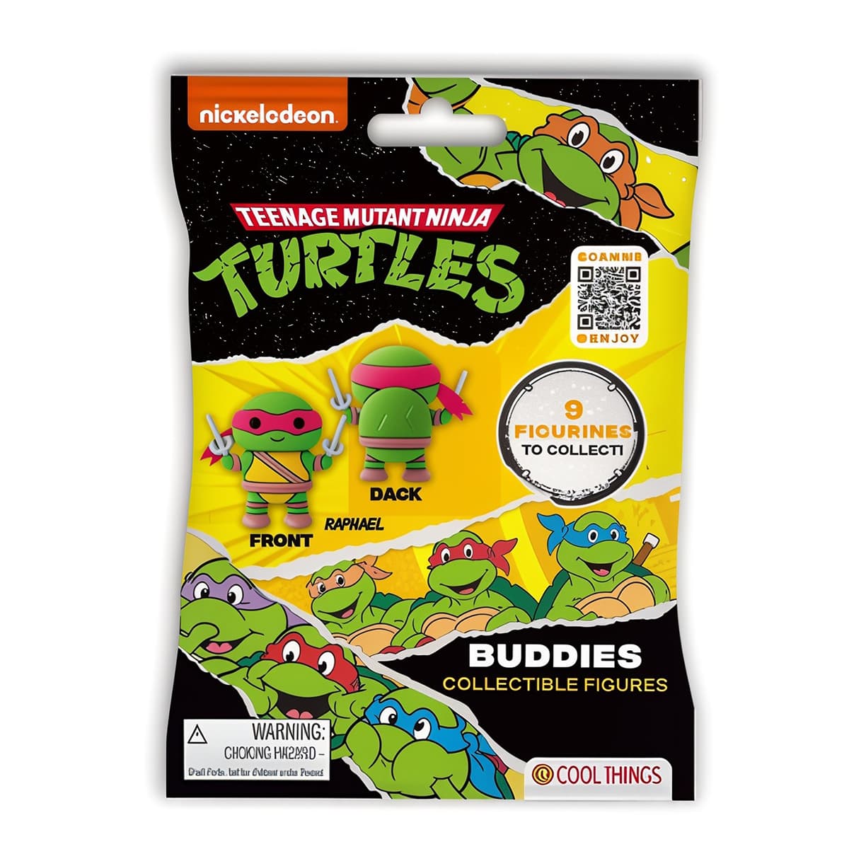 Фігурка-сюрприз Cool Things -серії "TMNT" Черепашки Ніндзя №NT005/Кідді Світ — фото 6