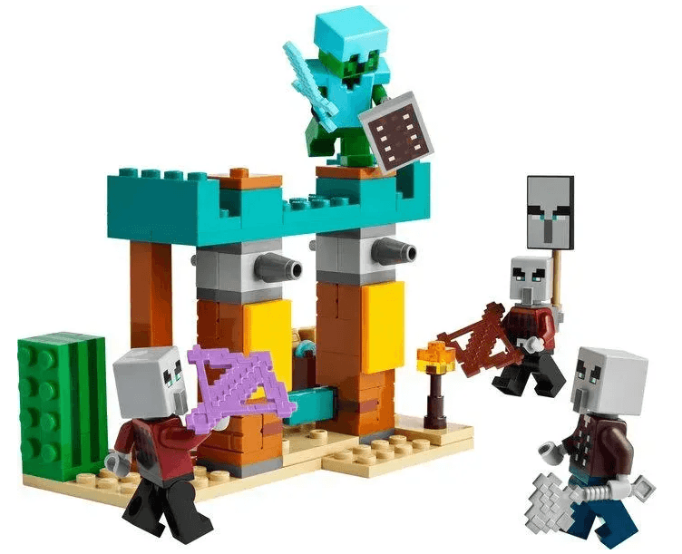 Конструктор "LEGO" Minecraft Пустельний патруль розбійника №21267 — фото 4