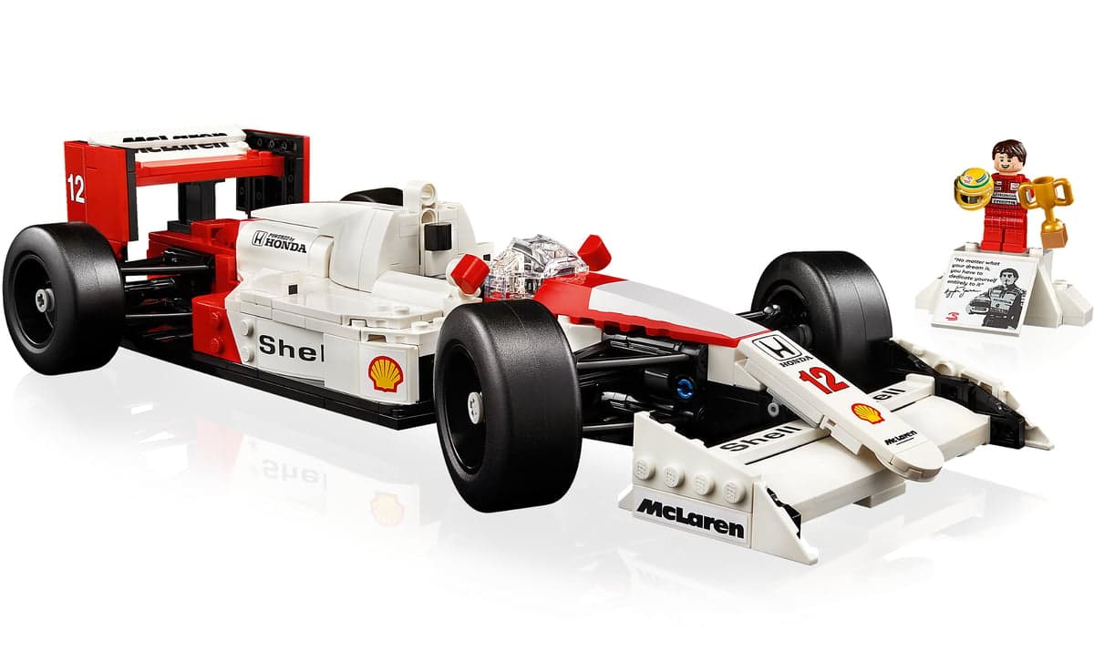 Конструктор "LEGO" Icons McLaren MP4/4 і Айртон Сенна №10330 — фото 6