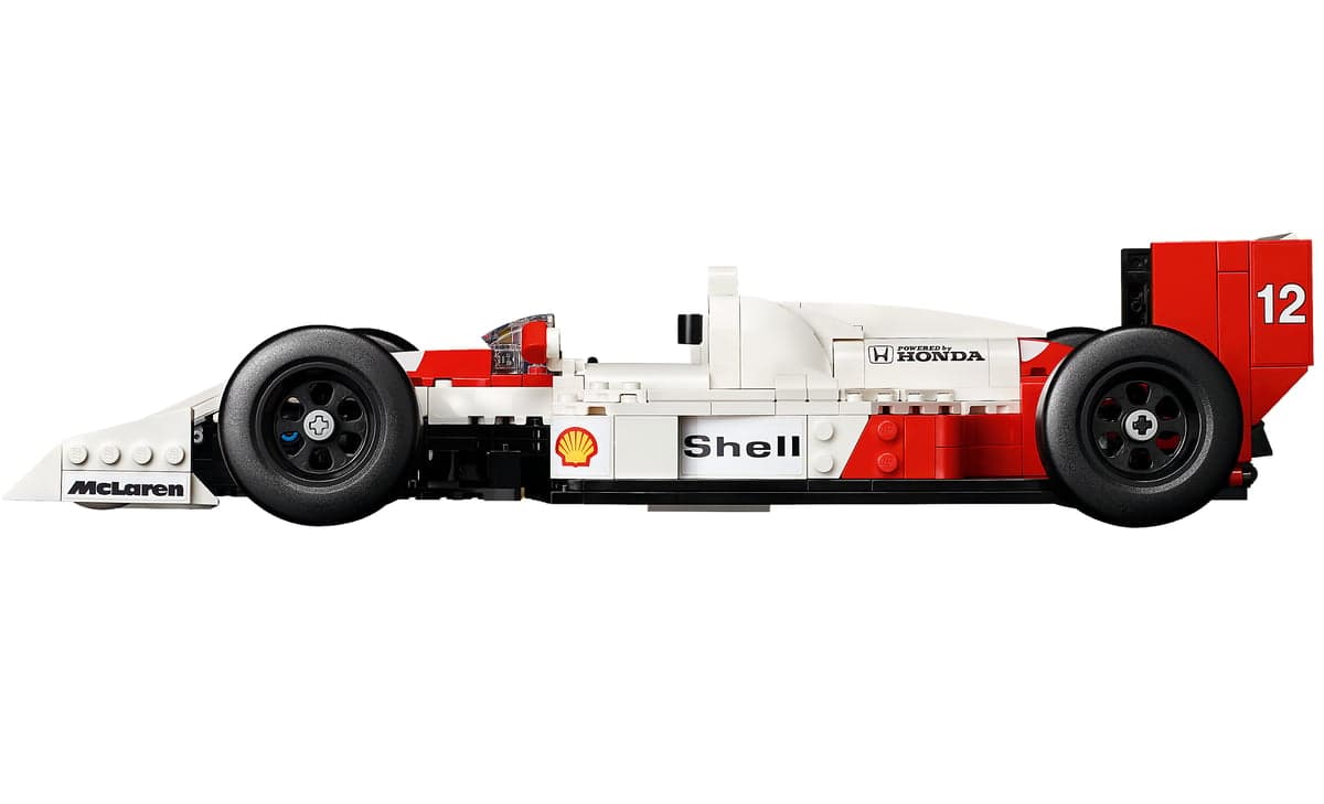 Конструктор "LEGO" Icons McLaren MP4/4 і Айртон Сенна №10330 — фото 7