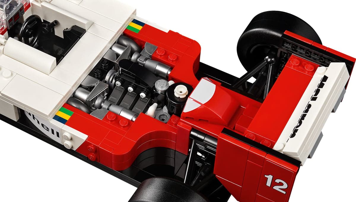 Конструктор "LEGO" Icons McLaren MP4/4 і Айртон Сенна №10330 — фото 8