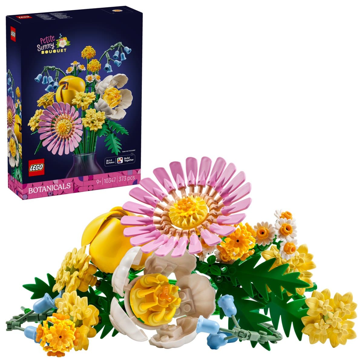 Конструктор "LEGO" Botanicals Мініатюрний сонячний букет №10347 — фото 6