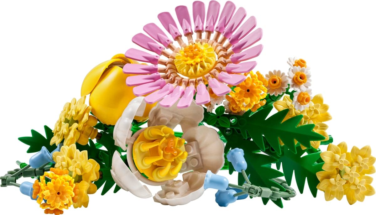 Конструктор "LEGO" Botanicals Мініатюрний сонячний букет №10347 — фото 8
