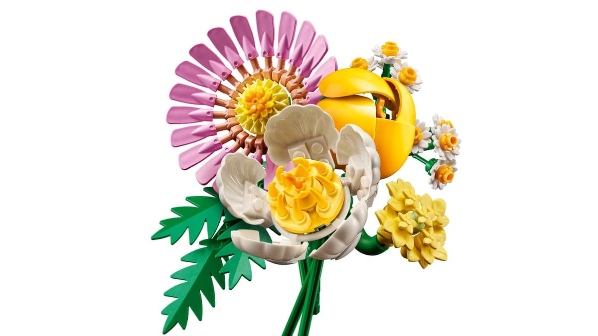 Конструктор "LEGO" Botanicals Мініатюрний сонячний букет №10347 — фото 9