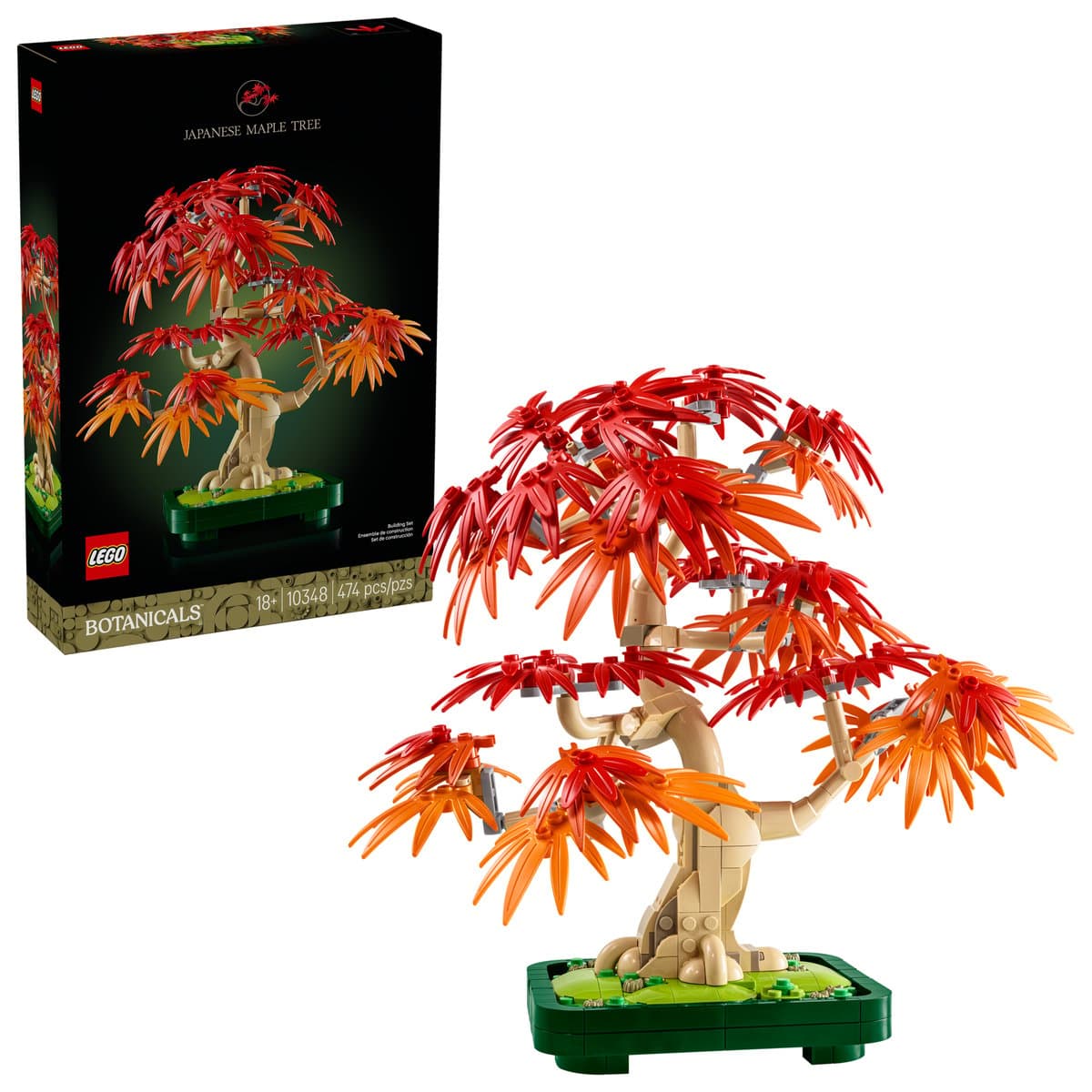 Конструктор "LEGO" Botanicals Бонсай з японського червоного клена №10348 — фото 5