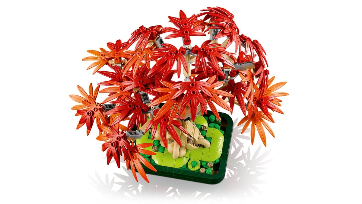 Конструктор "LEGO" Botanicals Бонсай з японського червоного клена №10348 — фото 8