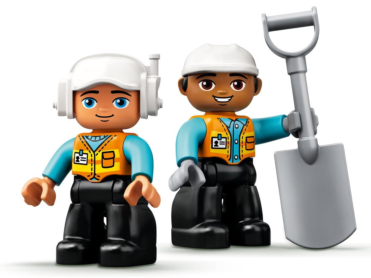 Конструктор "LEGO" DUPLO Вантажівка та гусеничний екскаватор 2+ №10931 — фото 6