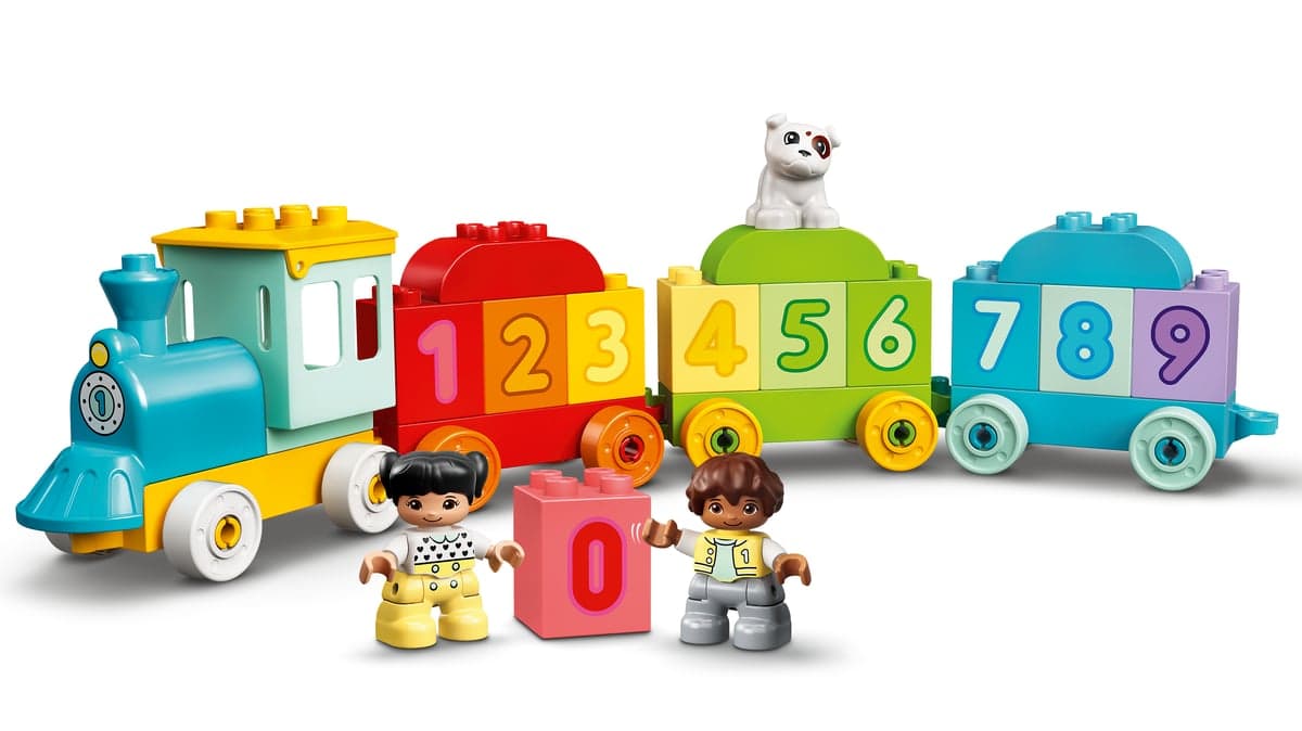 Конструктор "LEGO" DUPLO Потяг із цифрами - вчимося рахувати 1-2+ №10954 — фото 3