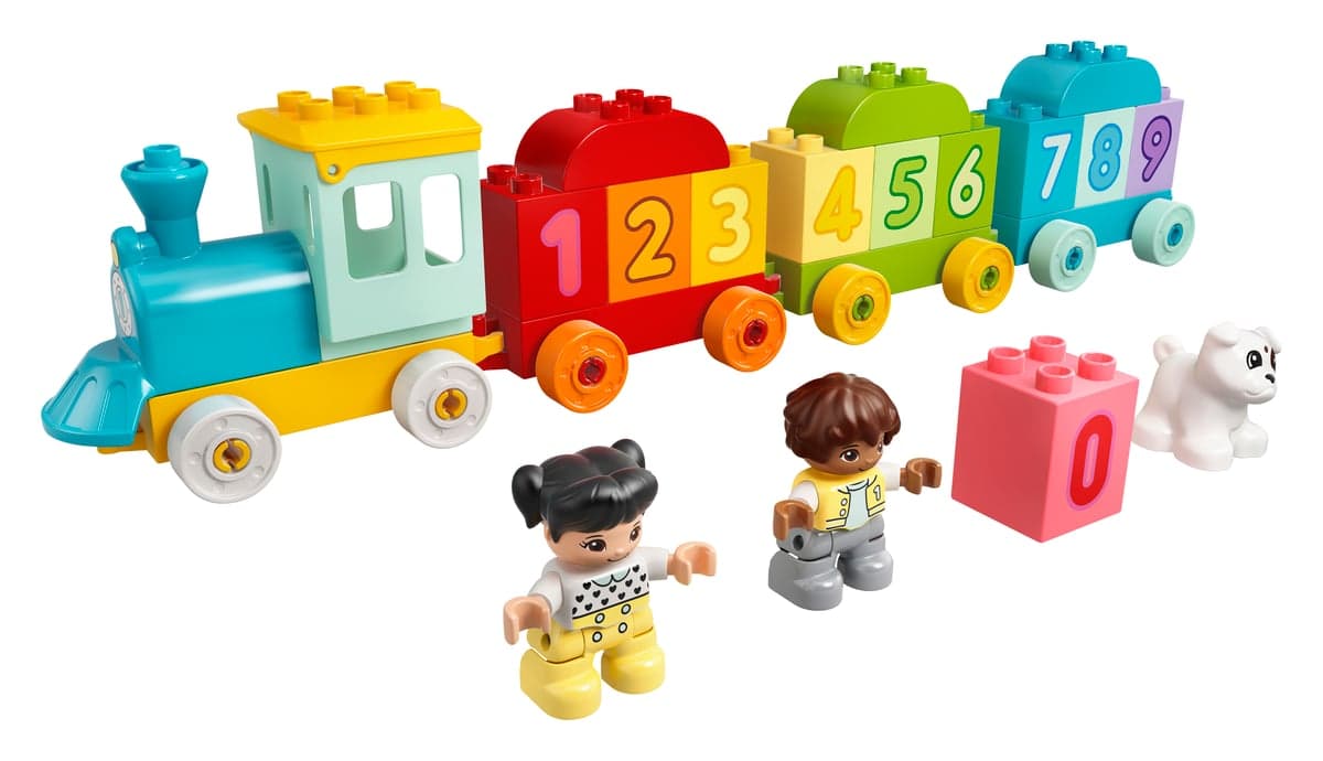 Конструктор "LEGO" DUPLO Потяг із цифрами - вчимося рахувати 1-2+ №10954 — фото 6