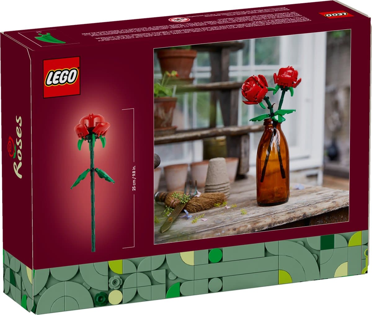 Конструктор "LEGO" Icons Троянди №40460 — фото 7