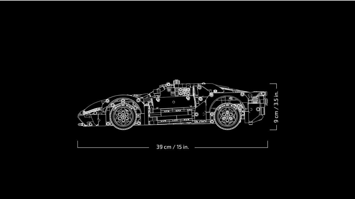 Конструктор "LEGO" Technic Ford GT 2022 №42154 — фото 8