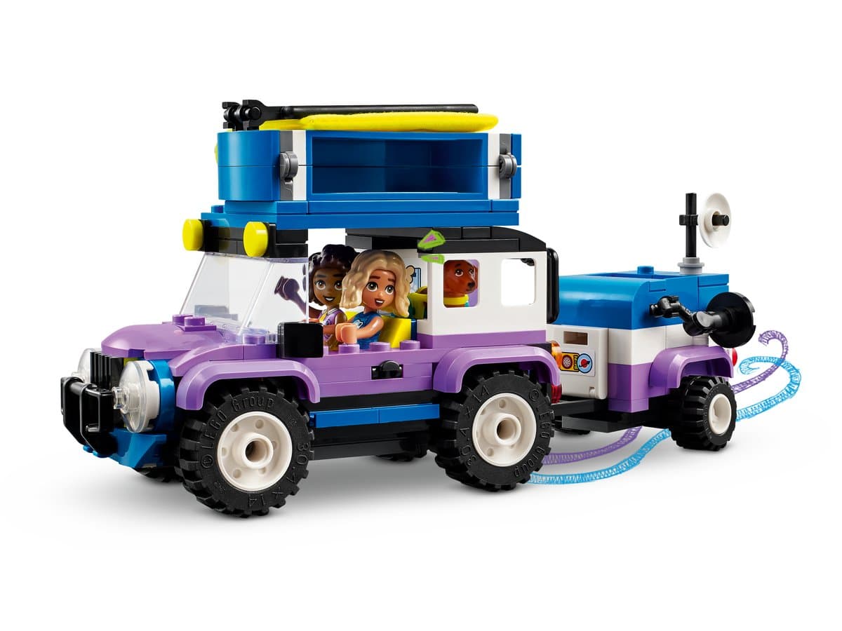Конструктор "LEGO" Friends Кемпінговий автомобіль для спостереження за зірками №42603 — фото 6