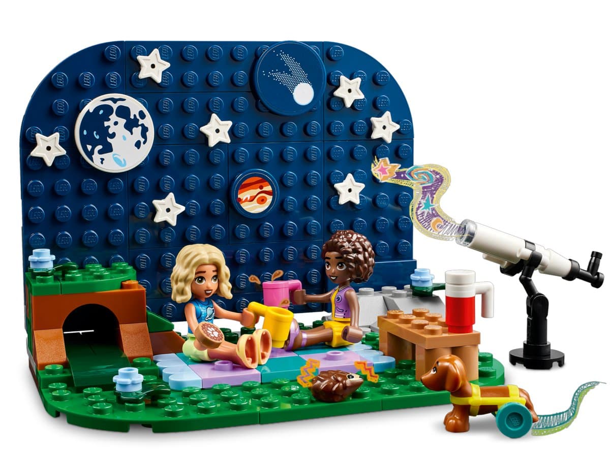 Конструктор "LEGO" Friends Кемпінговий автомобіль для спостереження за зірками №42603 — фото 7