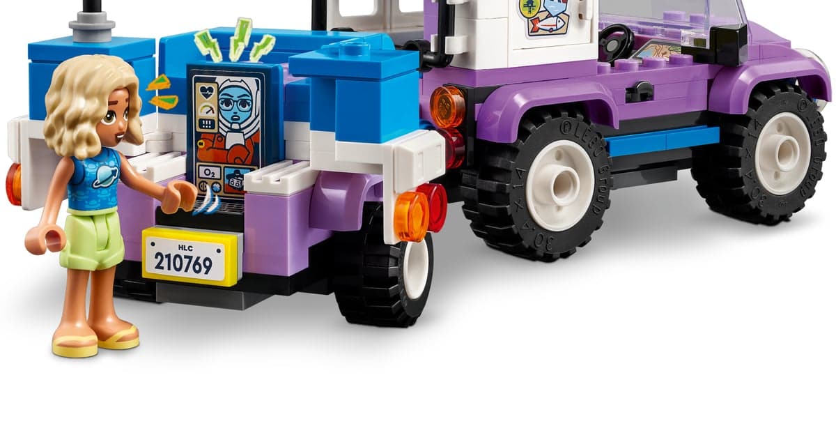 Конструктор "LEGO" Friends Кемпінговий автомобіль для спостереження за зірками №42603 — фото 9