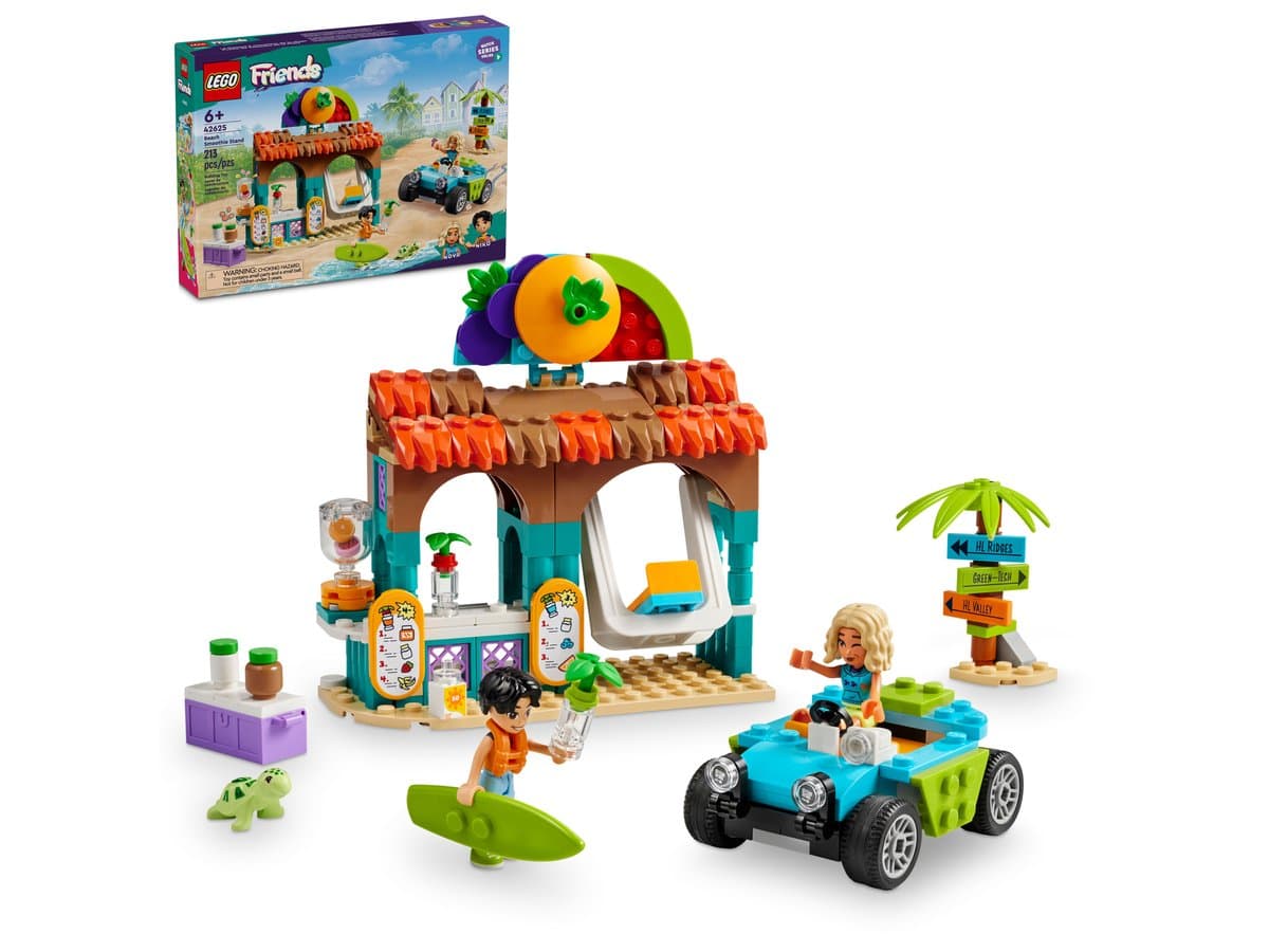Конструктор "LEGO" Friends Пляжна крамничка смузі №42625 — фото 5