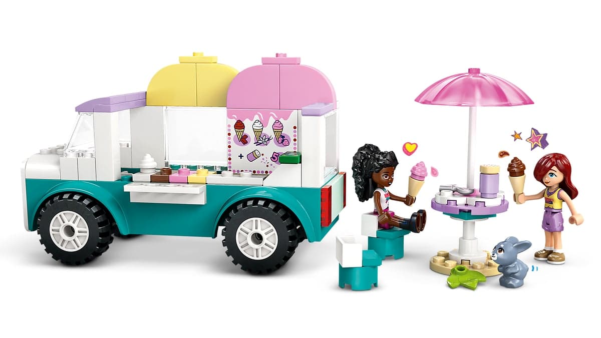 Конструктор "LEGO" Friends Хартлейк-Сіті. Фургон із морозивом №42644 — фото 7