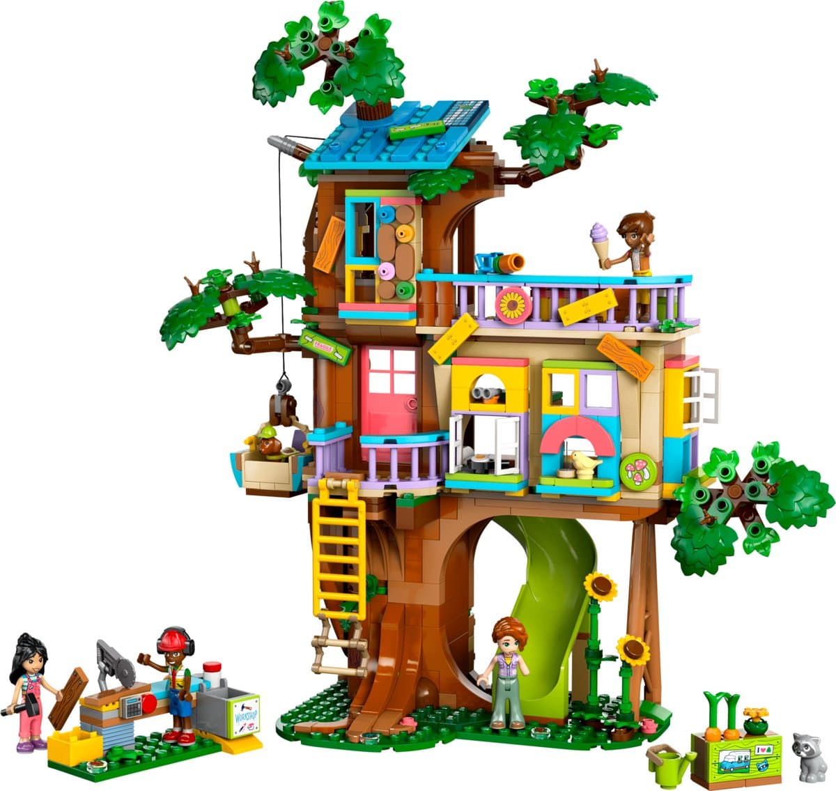 Конструктор "LEGO" Friends Тусовка у будиночку дружби на дереві №42652 — фото 3
