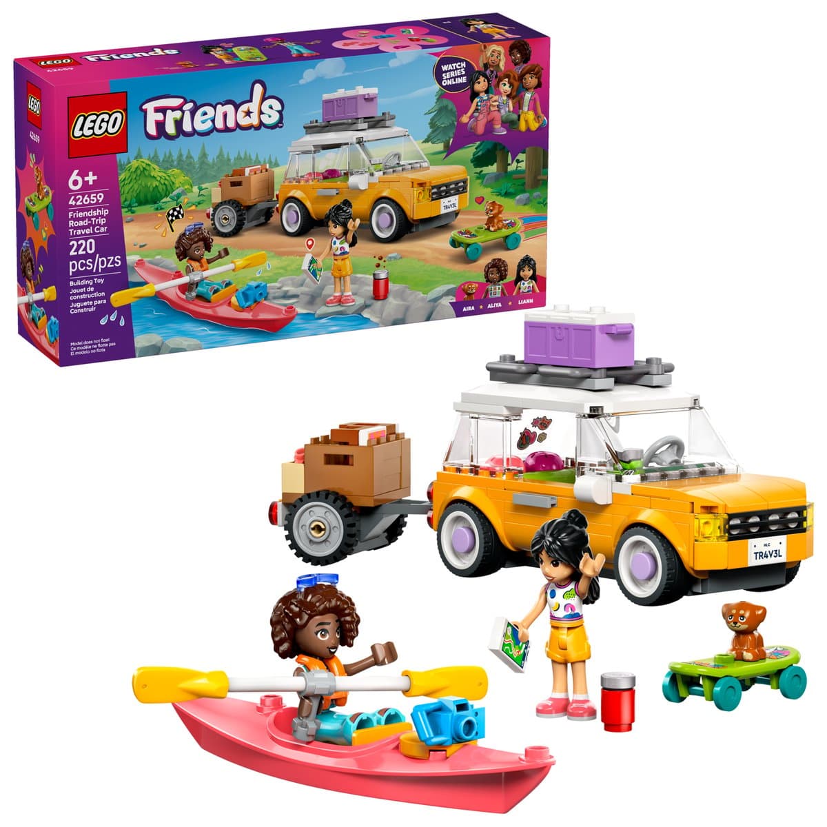 Конструктор "LEGO" Friends Автомобіль для подорожей із друзями №42659 — фото 4