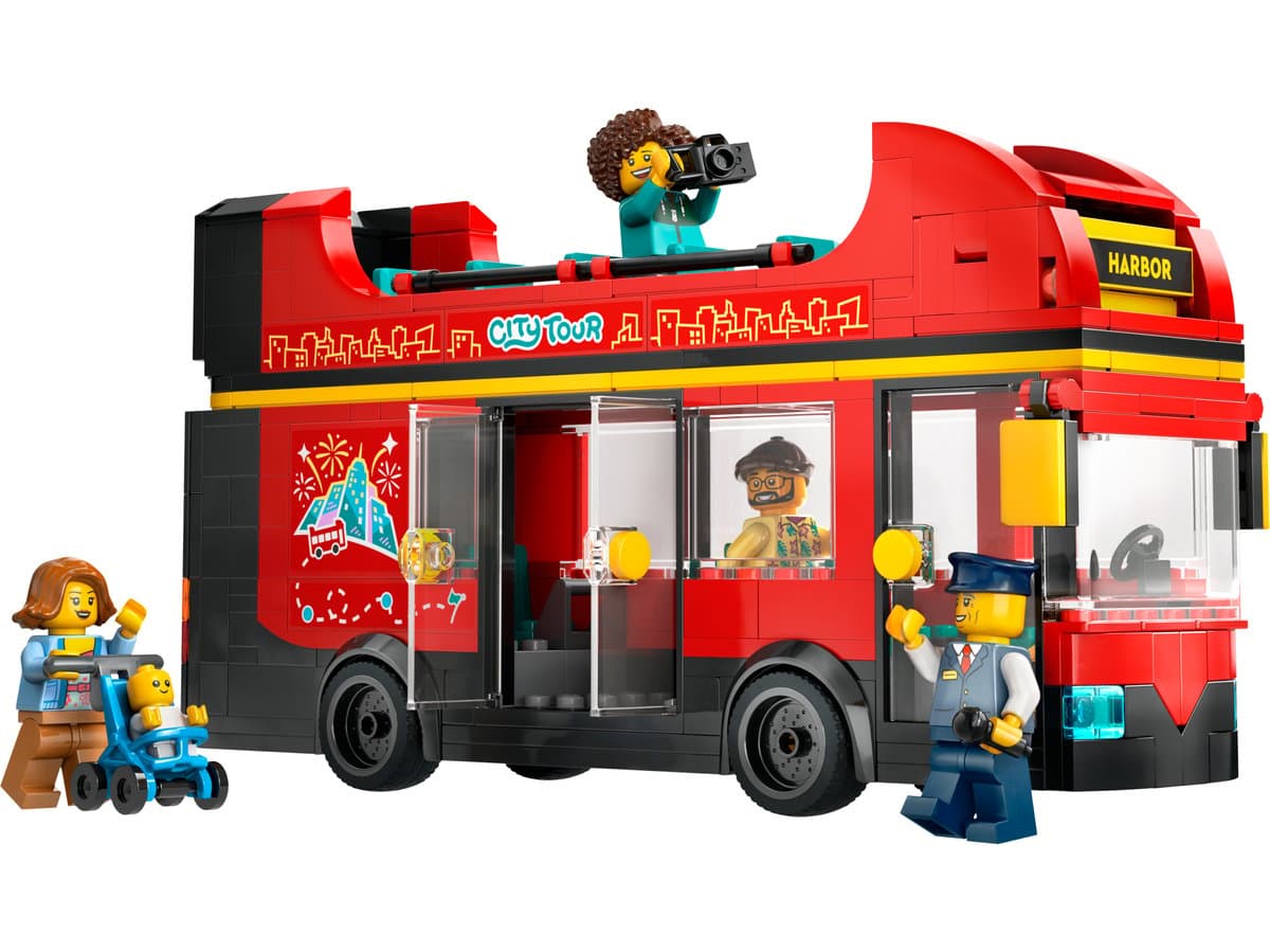 Конструктор "LEGO" City Червоний двоповерховий екскурсійний автобус №60407 — фото 5