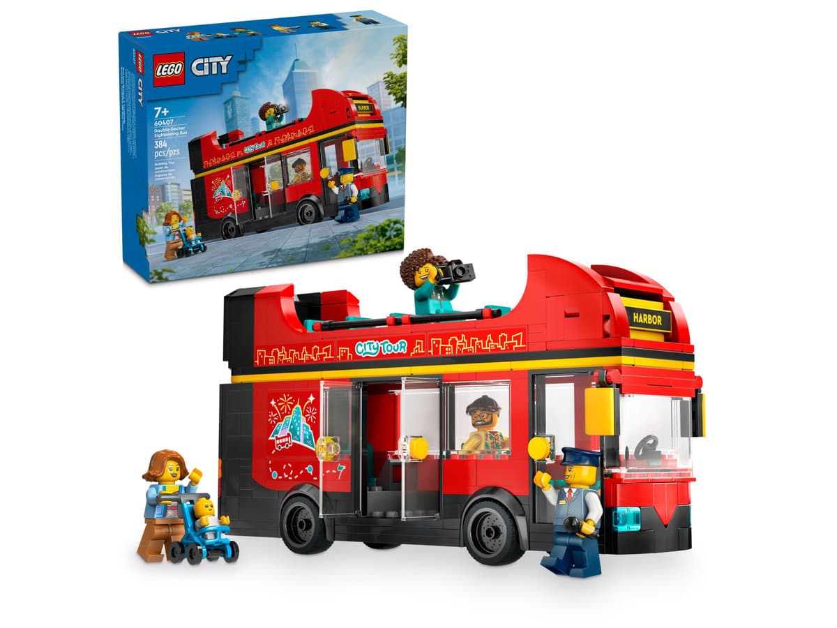 Конструктор "LEGO" City Червоний двоповерховий екскурсійний автобус №60407 — фото 6