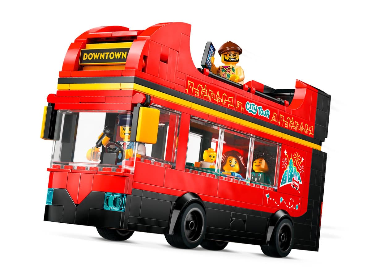Конструктор "LEGO" City Червоний двоповерховий екскурсійний автобус №60407 — фото 7