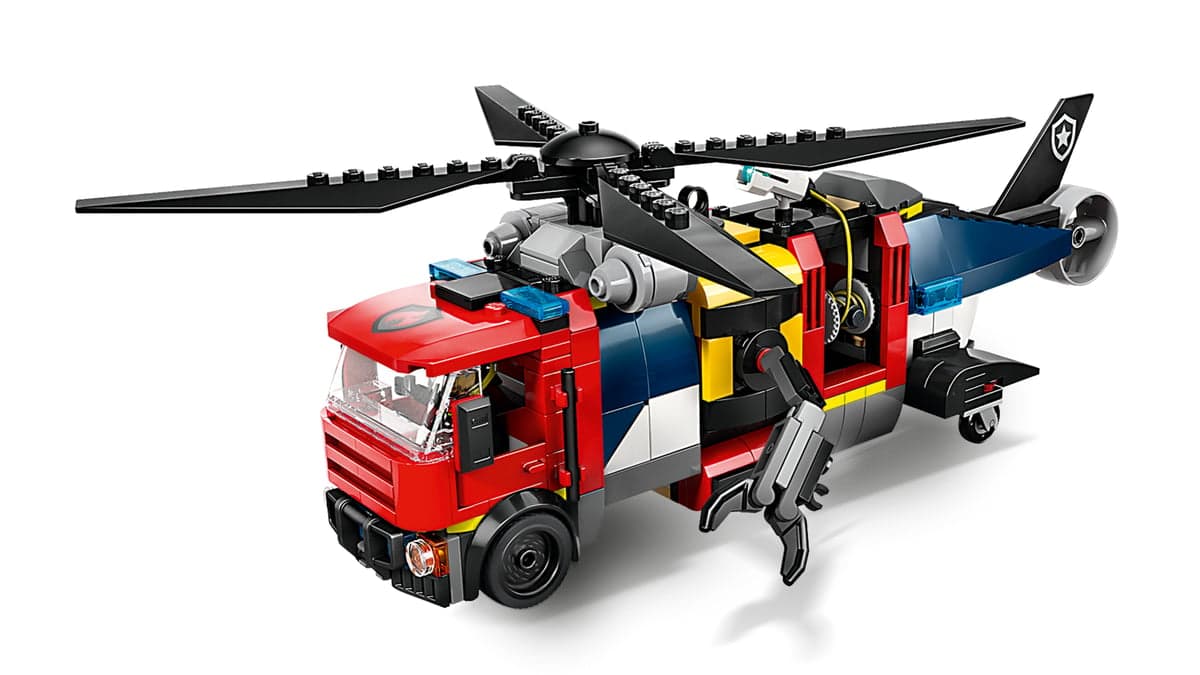 Конструктор "LEGO" City Ремікс вертольотів, пожежних машин і підводних човнів №60462 — фото 7
